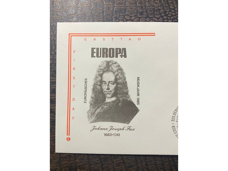 Österreich FDC  AVUSTURYA 1985 Özel Pullu Özel Damgalı İlkgün Zarfı