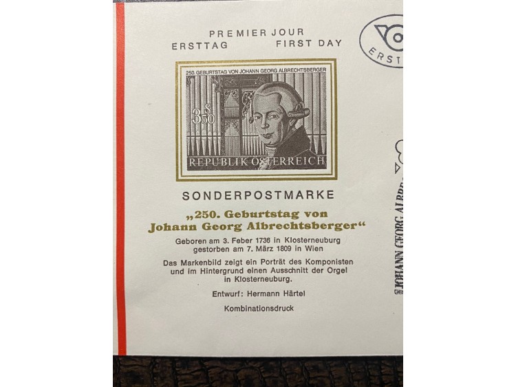 Österreich FDC  AVUSTURYA 1986 Özel Pullu Özel Damgalı İlkgün Zarfı