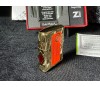 Orijinal 2018 Zippo Çakmak Z-29671 Diamond Design Gold Plated ARMOR 360 Engrave