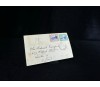 1935 yılında Trinidad and Tobago dan İngiltere'ye  postalanmış 1 ve 2 Cent Pullu
