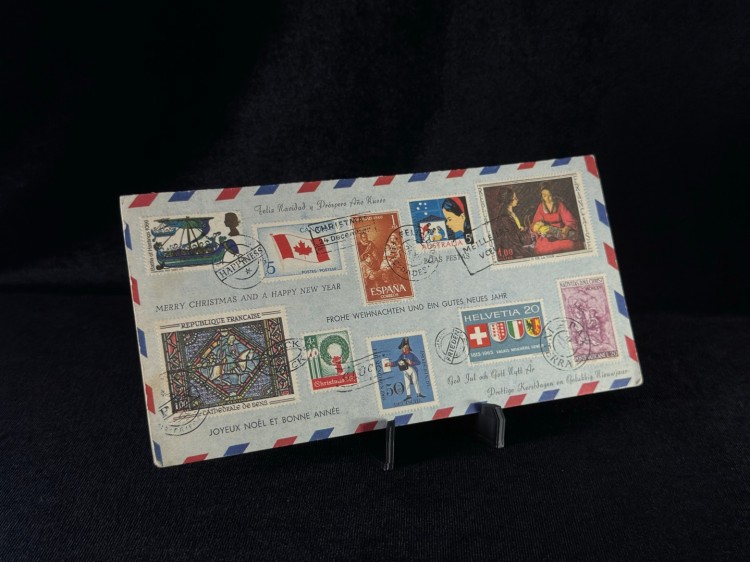 Almanya Baskı Noel Temalı İlk Gün Zarfı FDC