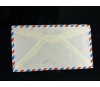 Uçak Postası Air Mail 1952 yılında Bahama'lardan İngiltereye postalanmış 4d ve 6d Cent Pullu