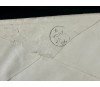 İngiltere Klasik Dönem 1866 Victoria Dönemi Red Penny Pullu Zarf postadan geçmiş  Hatalı kesim