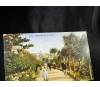 İngiltere Torquay Rock Walk Photochrom Celesque 39477 Halfpenny Pullu 1914 yıllında Londra'ya postalanmış